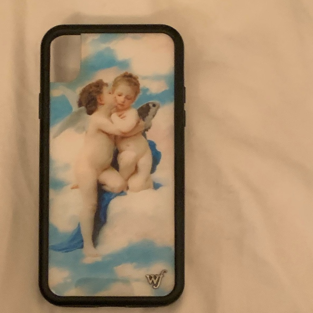 angel wildflower iPhone XR case